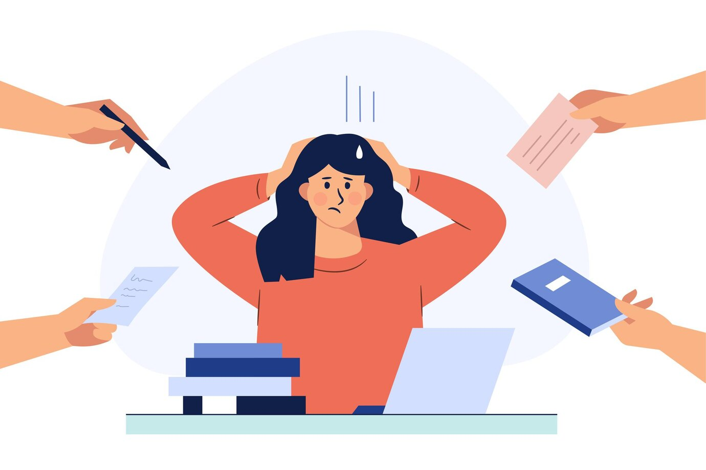 Picture of stress